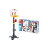 Güçlü Oyuncak Güçlü Dev Ayaklı Süper Basketbol Potası Ayarlanabilir Boy 198 cm