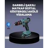 Güçlü Şarjlı Matkap Vidalama Çift Batarya - TK002M-6W2LB5