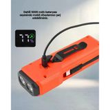 Güçlü Su Geçirmez Bisiklet Işığı 5000 Mah Powerbank