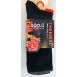 Güçlü Termal Çorap Siyah Kışlık Yumuşak Nefes Alabilir Özellikli 40-44 Beden Erkek Kadın - 40 - 44