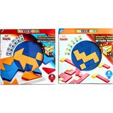 Güçlü Toys Güçlü Plastik Tangram A Yenilikçi Şekiller Düz Parçalar - Tangram B Yenilikçi Şekiller Üçgen Şekiller 2li