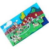 Güçlü Toys LEGO Tipi Resimli Puzzle 67 Parça Futbol