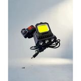 Güçlü Usb Şarjlı Kafa Feneri 800 Lumen Cob Xpe Led