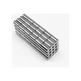 Güçlü Yuvarlak Mıknatıs Gümüş Rengi 18X1,5 Mm