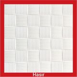 Güçpor Hasır Model Tavan/Duvar Kaplama 10 Adet 50cm X 50cm Strafor Köpük Özellikli