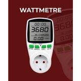 Gucso 220V Dijital Wattmetre Priz Tipi Enerji Ölçer – Elektrik Tüketim ve Sarfiyat Ölçer
