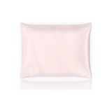 Gudslip® %100 Dut Ipeği Yastık Kılıfı - Gümüşle Iyonize Edilmiş, Kırışıklık Önleyici, Kabarma Önleyici (Queen -(50X75CM)) - Pembe - 50*75