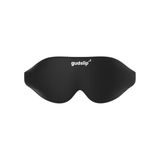 Gudslip® Uyku Maskesi - Derin Uyku ve Kesintisiz Dinlenme Için Etkili Işık Engelleme - Yumuşak ve Rahat Malzeme, Ayarlanabilir Kayış, Ev ve Seyahat Için Ideal - Siyah - Standart