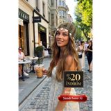 GUERRERA Noır Haki El Yapımı Tığ İşi Şapka Kadınlar için Bohem Tarzı Yaz için Zarif Vintage Moda