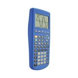 Guerrilla TI83BLUESC Texas Instruments Tı-83 Plus Grafik Hesap Makinesi Için Silikon Kılıf, Mavi - Standart