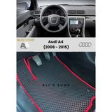 GUERRINO Audi-A4 Için 2008-2015 Arası Araca Özel Yeni Nesil Eva Mat Oto Paspas Havuzlu Eva Araba Paspası - Siyah