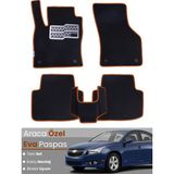 Guerrino Chevrolet Cruze (2008-2014) Uyumlu Eva Paspas Tam Set–araca Özel,su Geçirmez,kolay Montaj - Siyah - Kahverengi