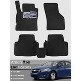 Guerrino Chevrolet Cruze (2008-2014) Uyumlu Eva Paspas Tam Set–araca Özel,su Geçirmez,kolay Montaj - Siyah