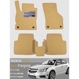 Guerrino Chevrolet Cruze Hatchback (2008-2014) Uyumlu Eva Paspas Tam Set–araca Özel,su Geçirmez - Bej