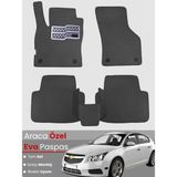 Guerrino Chevrolet Cruze Hatchback (2008-2014) Uyumlu Eva Paspas Tam Set–araca Özel,su Geçirmez - Koyu Gri