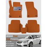 Guerrino Chevrolet Cruze Hatchback (2008-2014) Uyumlu Eva Paspas Tam Set–araca Özel,su Geçirmez - Taba