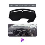 Guerrino FIAT EGEA (2019-2020) EKRANLI Uyumlu Torpido Örtüsü | Çatlama ve Isıya Karşı Tam Koruma | TB20