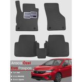 Guerrino Honda City (2019-2024) Uyumlu Eva Paspas Tam Set–araca Özel,su Geçirmez,kolay Montaj - Koyu Gri