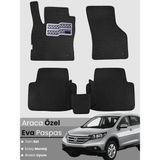 Guerrino Honda Crv 4 (2012-2017) Uyumlu Eva Paspas Tam Set–araca Özel,kolay Montaj,su Geçirmez - Siyah