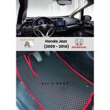 GUERRINO Honda Jazz 2009-2014 Arası Araca Özel Yeni Nesil Eva Mat Oto Paspas Havuzlu Eva Araba Paspası - Siyah