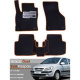 Guerrino Hyundai Getz (2002-2011) Uyumlu Eva Paspas Tam Set–araca Özel,kolay Montaj,su Geçirmez - Siyah - Kahverengi