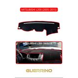 Guerrino Mıtsubıshı L200 2005-2015Torpido Koruma Halısı Kırmızı Kenar