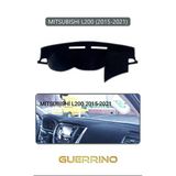 Guerrino Mıtsubıshı L200 2015-2021Torpido Koruma Halısı Gri Kenar
