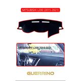Guerrino Mıtsubıshı L200 2015-2021Torpido Koruma Halısı Kırmızı Kenar
