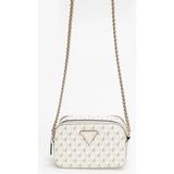 Guess 24X7X14CM Guess G Wave Crossbody Camera Omuz Çanta JT934414 - Ekru