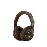 Guess 4g Desenli Metal Logo Kulak Üstü Bluetooth Kulaklık - Kahverengi