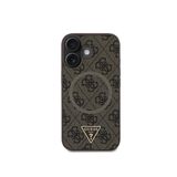 Guess 4G Desenli Üçgen Logolu iPhone 16 Magsafe Uyumlu Kılıf