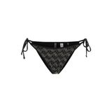Guess 4G Logolu Bağlamalı Bikini Altı E6GO15KCUO2 Bayan BİKİNİ ALTI E6GO15 KCUO2 JBLK