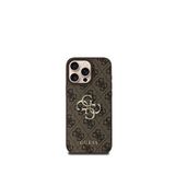 Guess 4g Logolu Iphone 16 Pro Uyumlu Telefon Kılıfı - Kahverengi