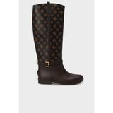 Guess 4g Logolu Kemerli Çizme FL7HORELE11 Bayan Çizme FL7HOR ELE11 Brocr - Kahverengi