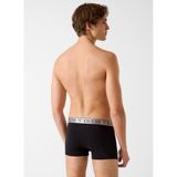 Guess Access 3'lü Boxer Paketi, L, U5BG65KCD31, Siyah, erkek