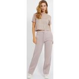 Guess Adele Crop Kadın Pembe T-shirt