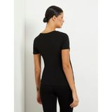 Guess Adele Kadın Aktif Regular Fit T-Shirt V2YI07K8HM0, Antrasit, XS