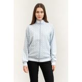 Guess Aggie Aktif Scuba Fermuarlı Sweatshirt Parlement Mavi, L, 53589, Blue, kadın