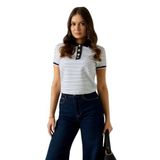 Guess Alphonsin Kadın Slim Fit Polo T-Shirt W6GP17K2946, Siyah, M