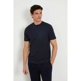 Guess Alphy Erkek Lacivert Aktif Regular Fit T-Shirt Z2YI11J1314-DPM