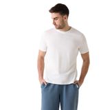 Guess Ambrogio Erkek Aktif Regular Fit T-Shirt, Beyaz, XL