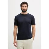 Guess Ambrogio Erkek Aktif Regular Fit T-Shirt - Lacivert