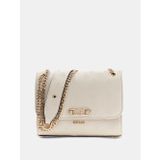 Guess Anise Dönüştürülebilir Kapaklı Çapraz Askılı Kadın Ekru Omuz Çantası HWPD9916210-STL