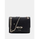 Guess Anise Dönüştürülebilir Kapaklı Çapraz Askılı Kadın Siyah Omuz Çantası HWPD9916210-BLO