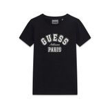 Guess Anita Bisiklet Yaka Kısa Kollu Kadın Siyah T-shirt V6RI15J1314-JBLK