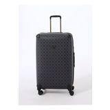 Guess Antrasit Çekçekli Sert Valiz TRAVEL - 29880