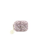 Guess Apple Airpods Pro 2. Nesil Uyumlu G Cube Desenli Süs Zincirli Pembe Airpods Kılıf