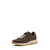 Guess Aria Erkek Deri Sneaker FMPARAFAL12, Kahverengi, 43