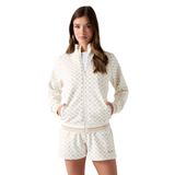 GUESS Art V5YQ03 KB212 Kadın Sweatshirt, Aop G012/G1g2 Ologra, XS