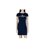 GUESS Art V6GK05 K2988 kadın elbisesi, Mavi (Marineblau), XS Kısa